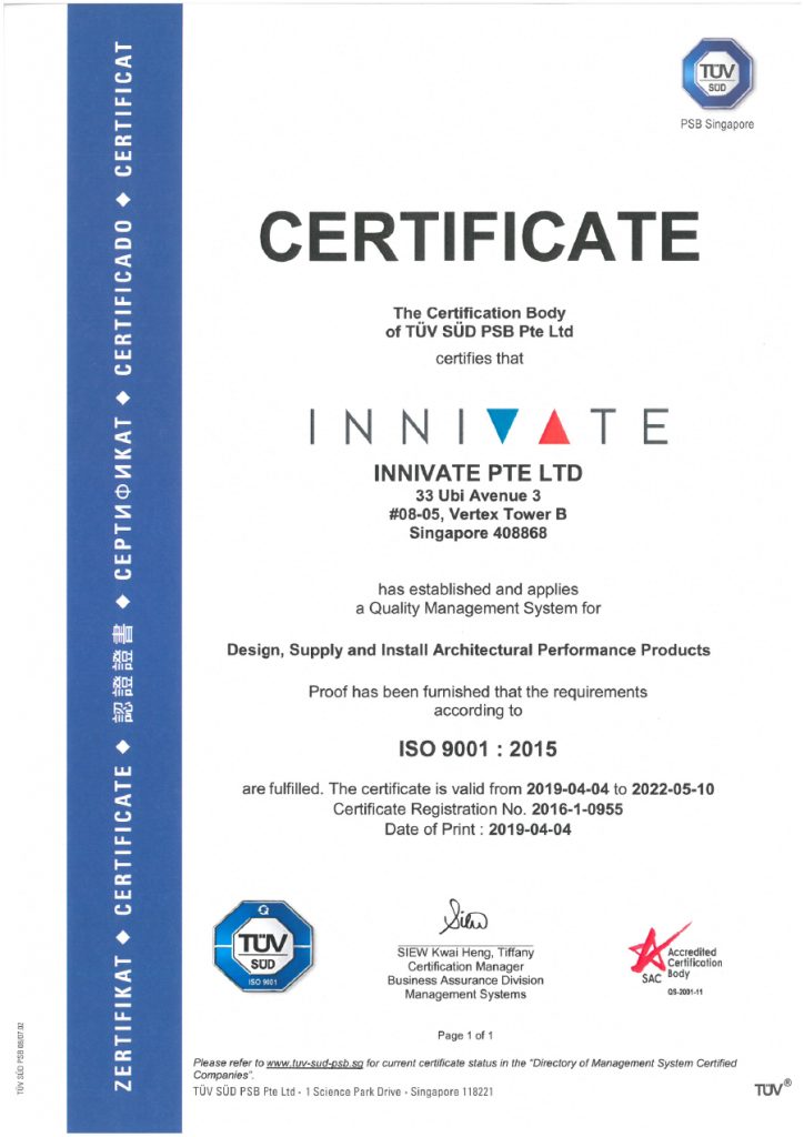 ISO Certification
